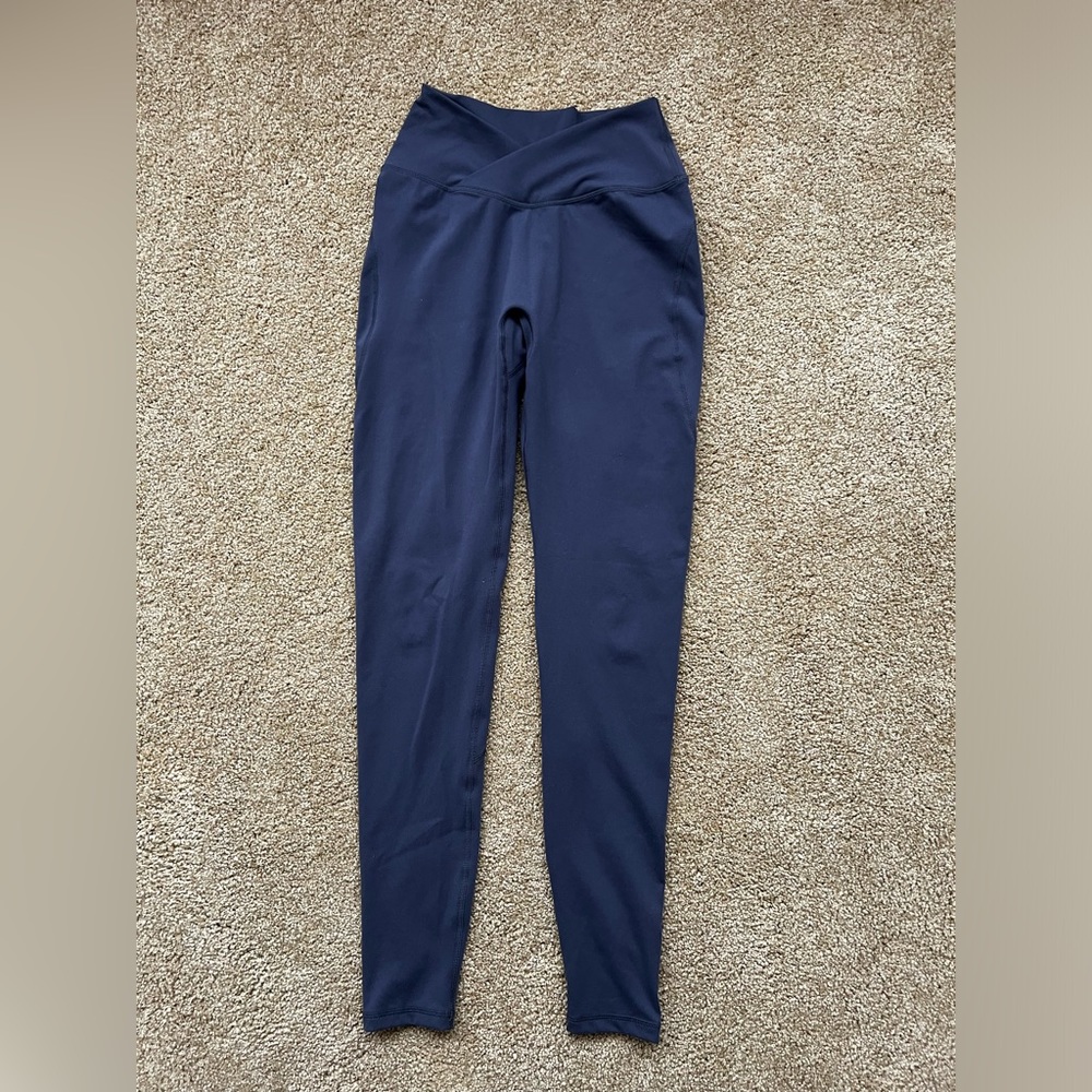 alphalete cross waist leggings
